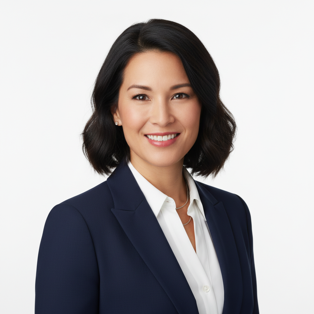 Professional headshot of woman in business attire