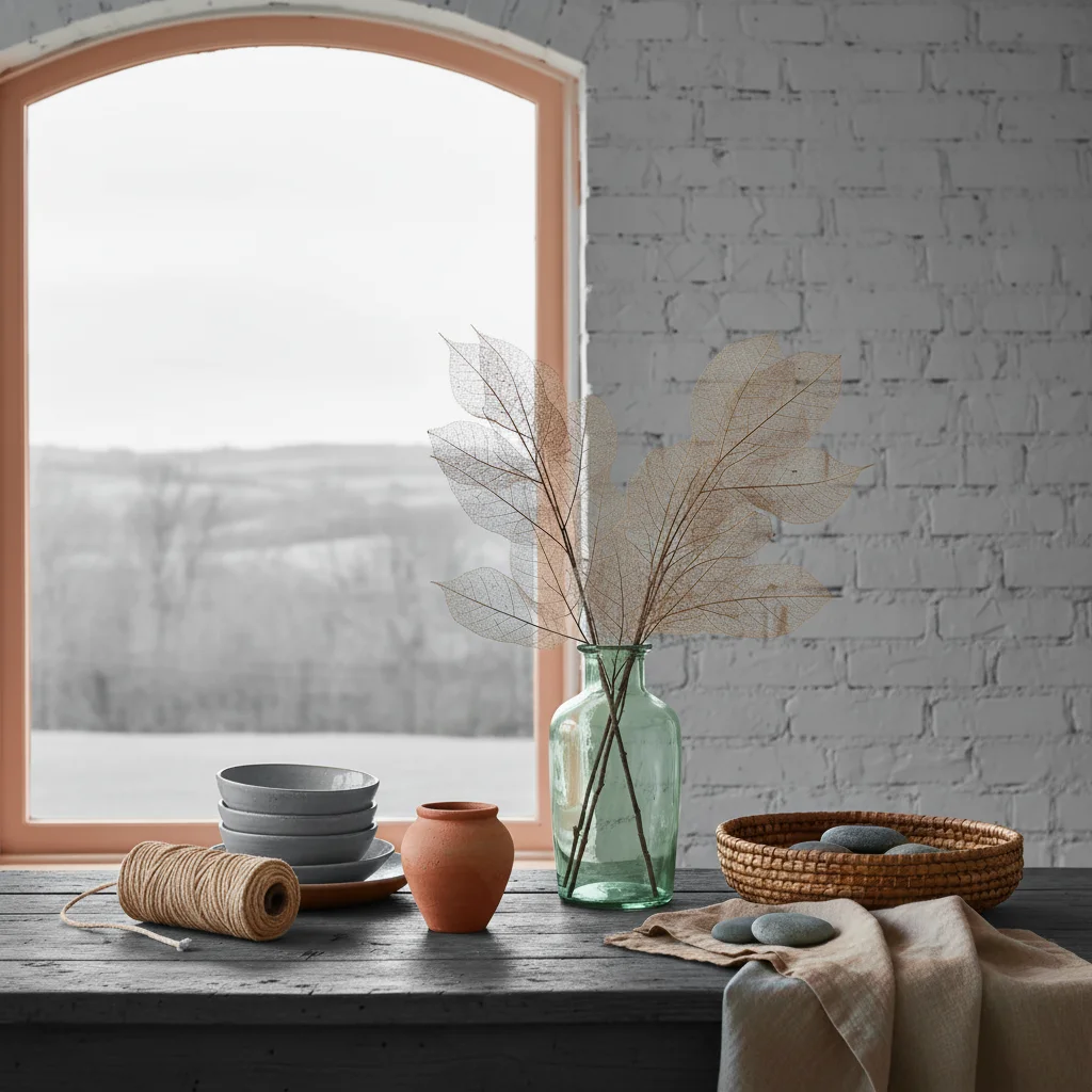 Colorized street scene with vintage cars and building colors