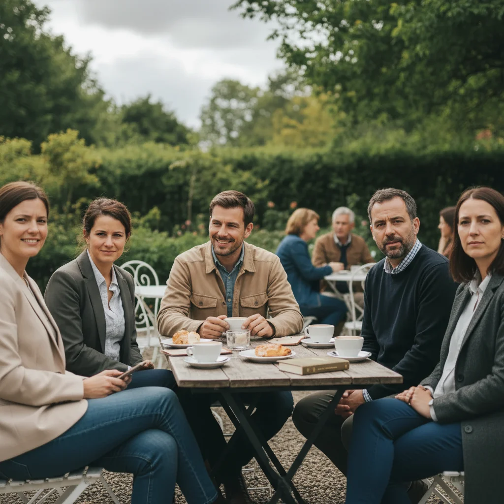 Same child with playful happy smile