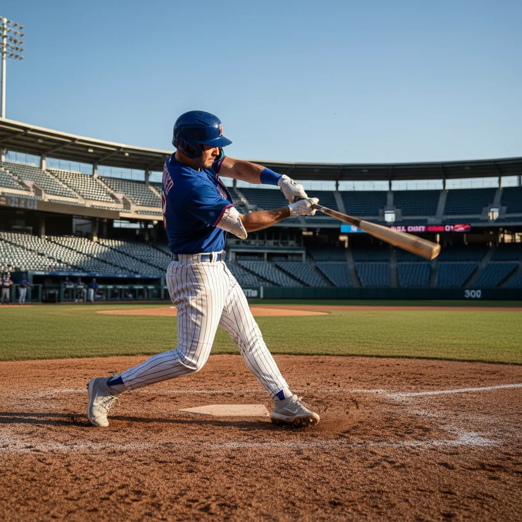 Baseball action shot before modern card design