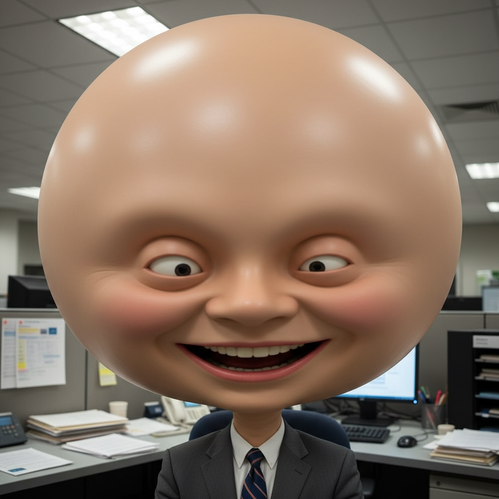 Original photo before transform selfie into a prison inmate booking photo