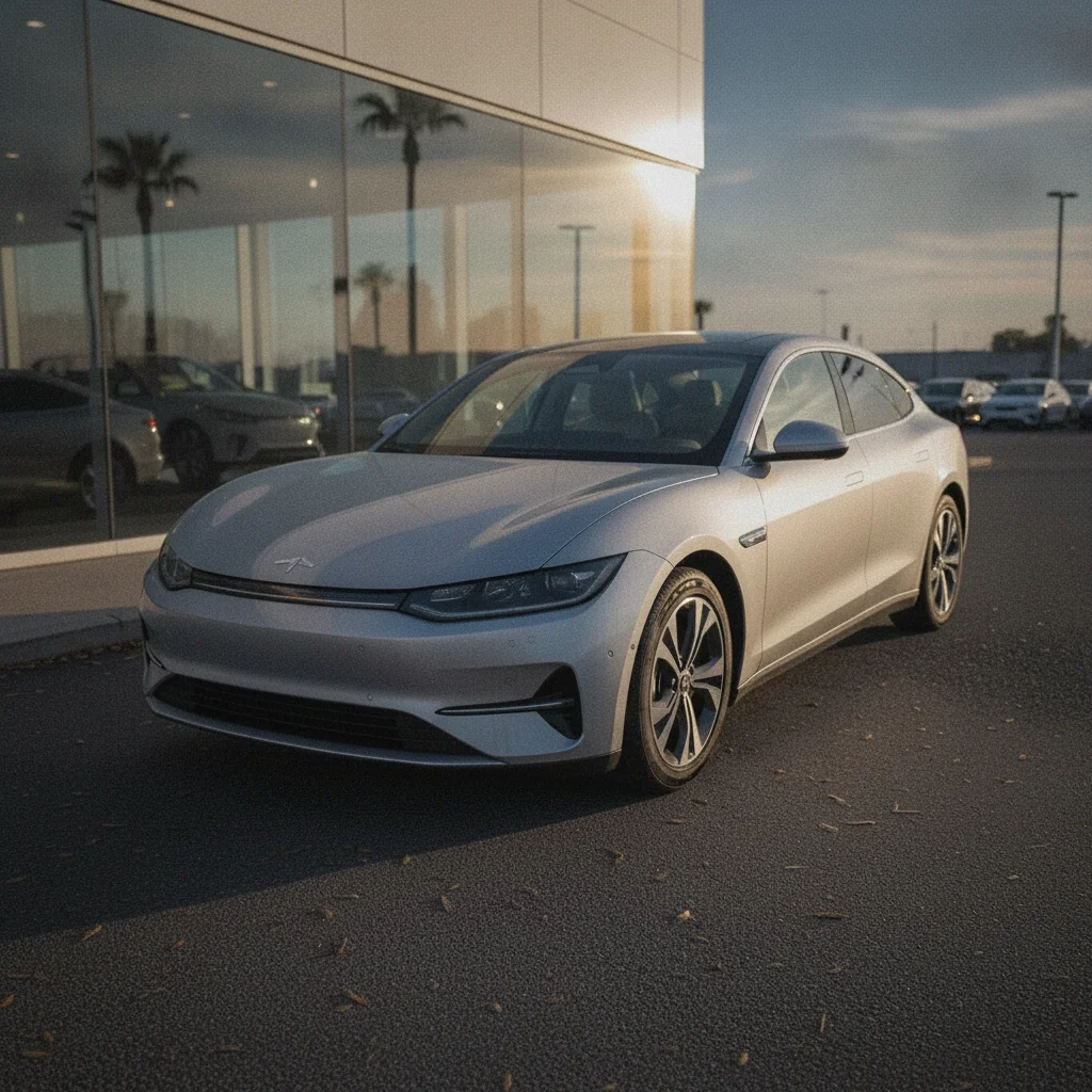 Photo after enhance car photos for listings with AI