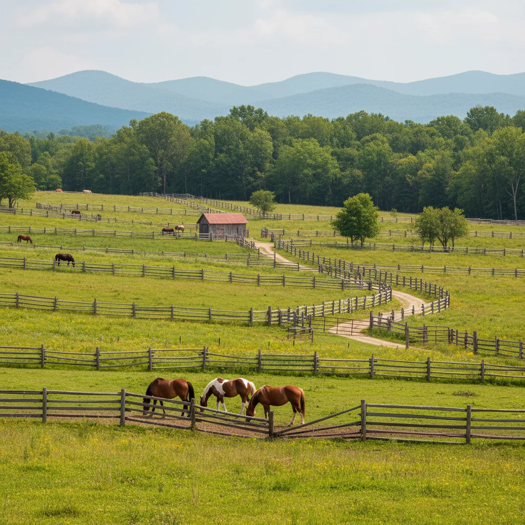 Mountain landscape blocked by wooden fence