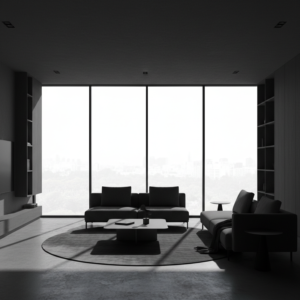 Building with blown-out sky and flat detail