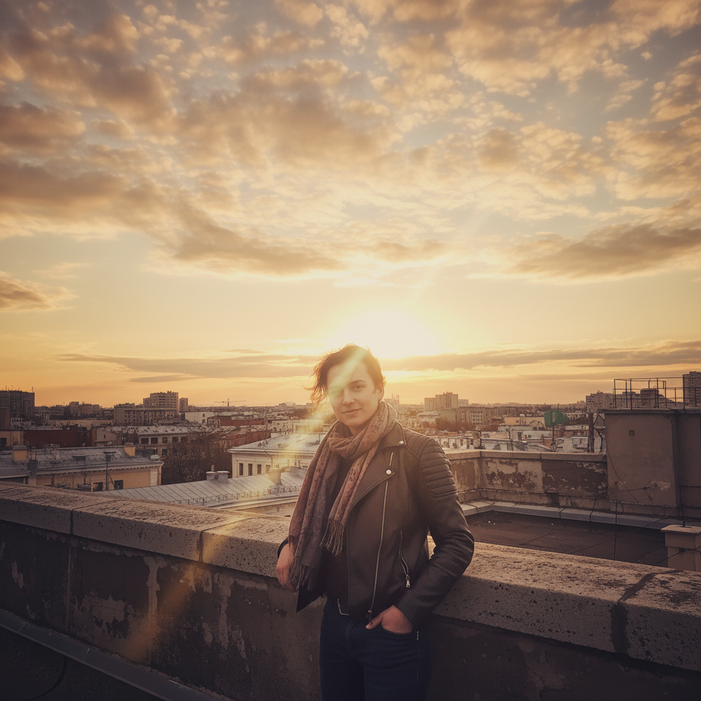 Same scene brightened with clean white tones and lifted shadows