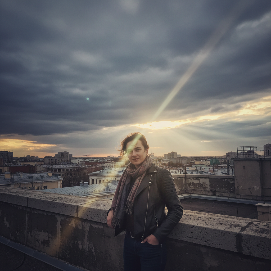Dim coffee shop photo with dark shadows and muddy colors