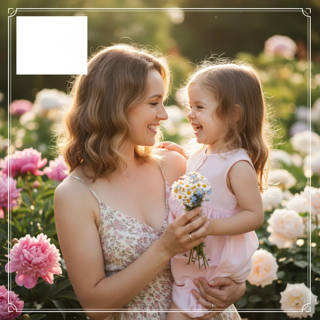 Original photo before add Mother's Day effects to photo