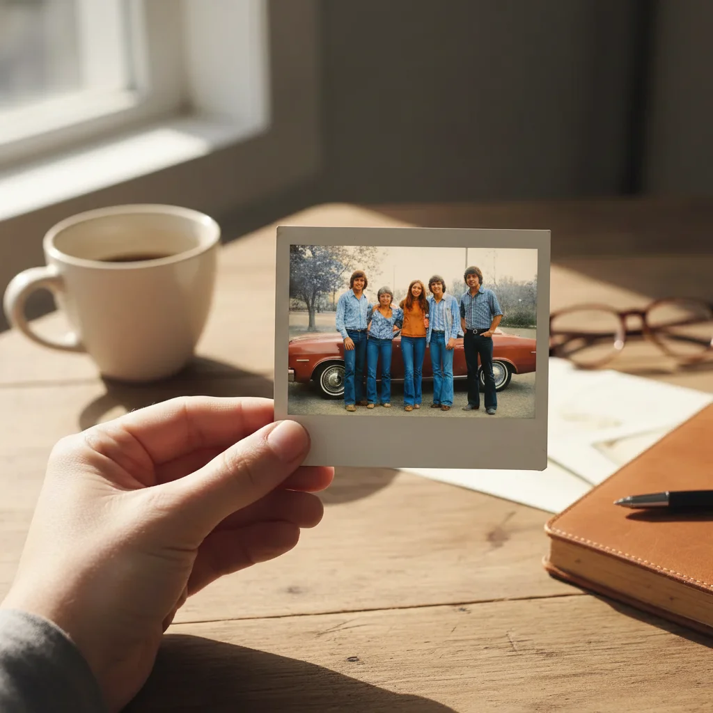 Result after Old Photo Fixer — Fix old photos with AI in 30 seconds: yellowing, fading, scratches, b