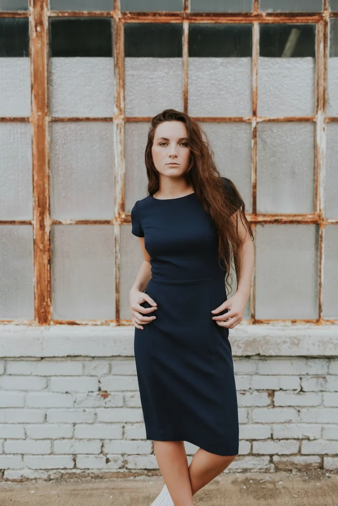 After: full-body casual to formal - result produced by EditThisPic, scored pass
