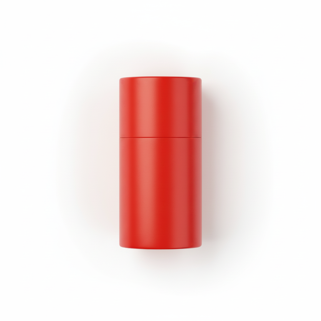 Same product with true clean red and neutral white background