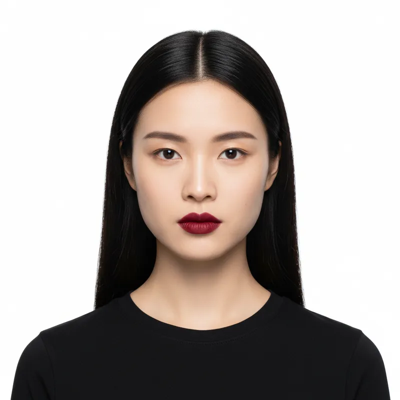 Standard portrait photo with neutral expression