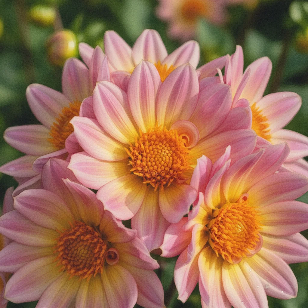 Flower transformed into botanical watercolor illustration
