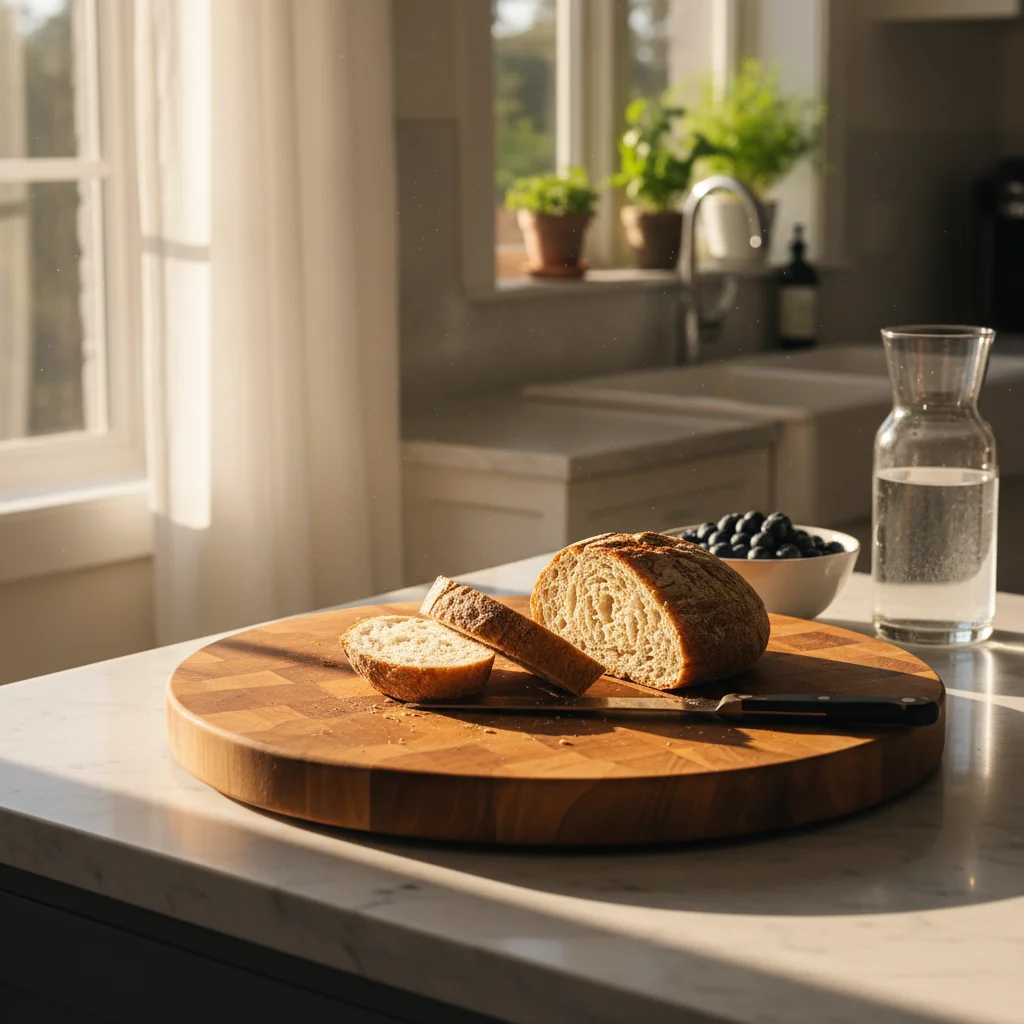 Kitchen counter area