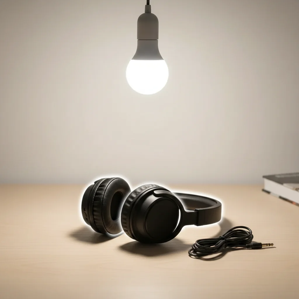 Product with professional 3-point lighting