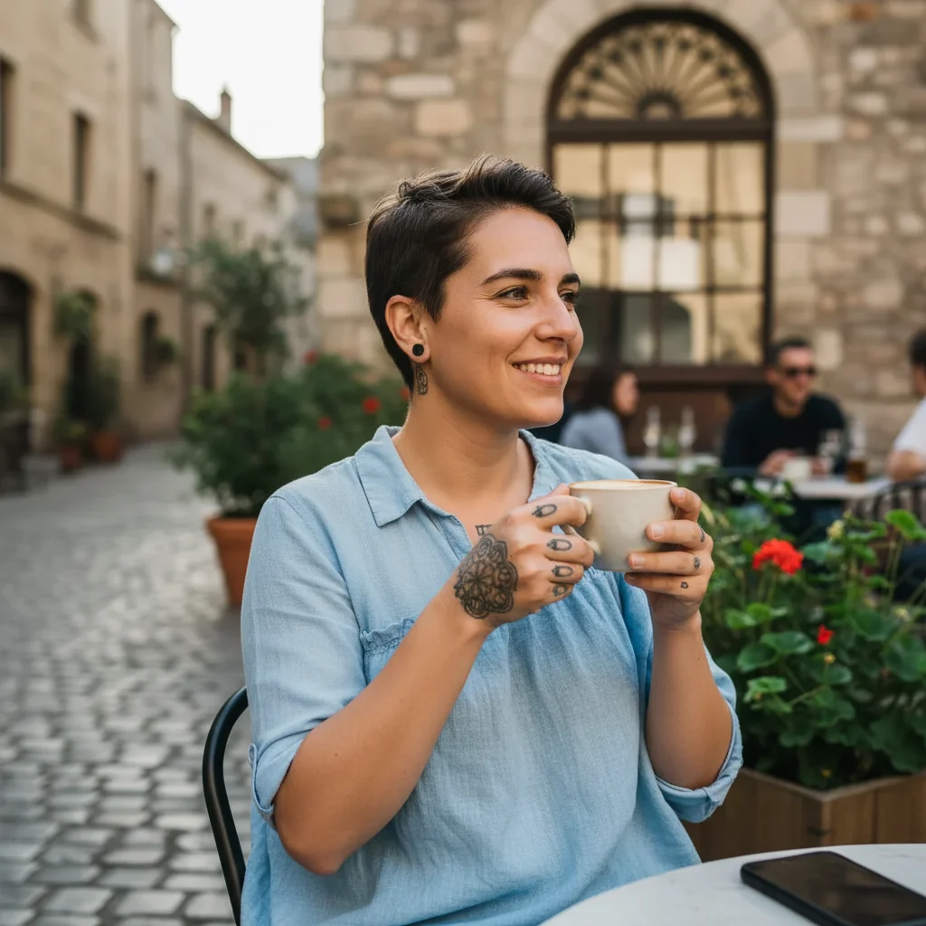 Professional handshake photo with tattoo removed, natural hand