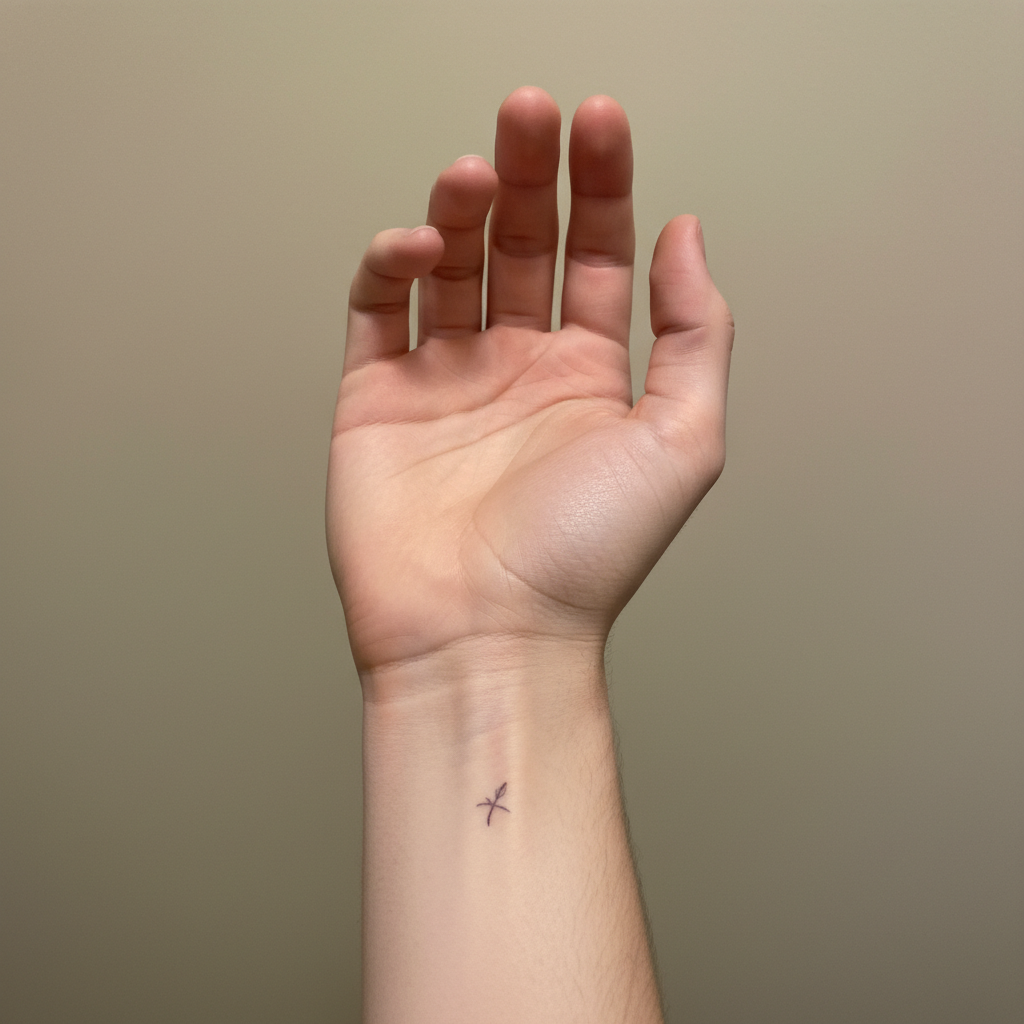 Bare shoulder and upper arm with no tattoos