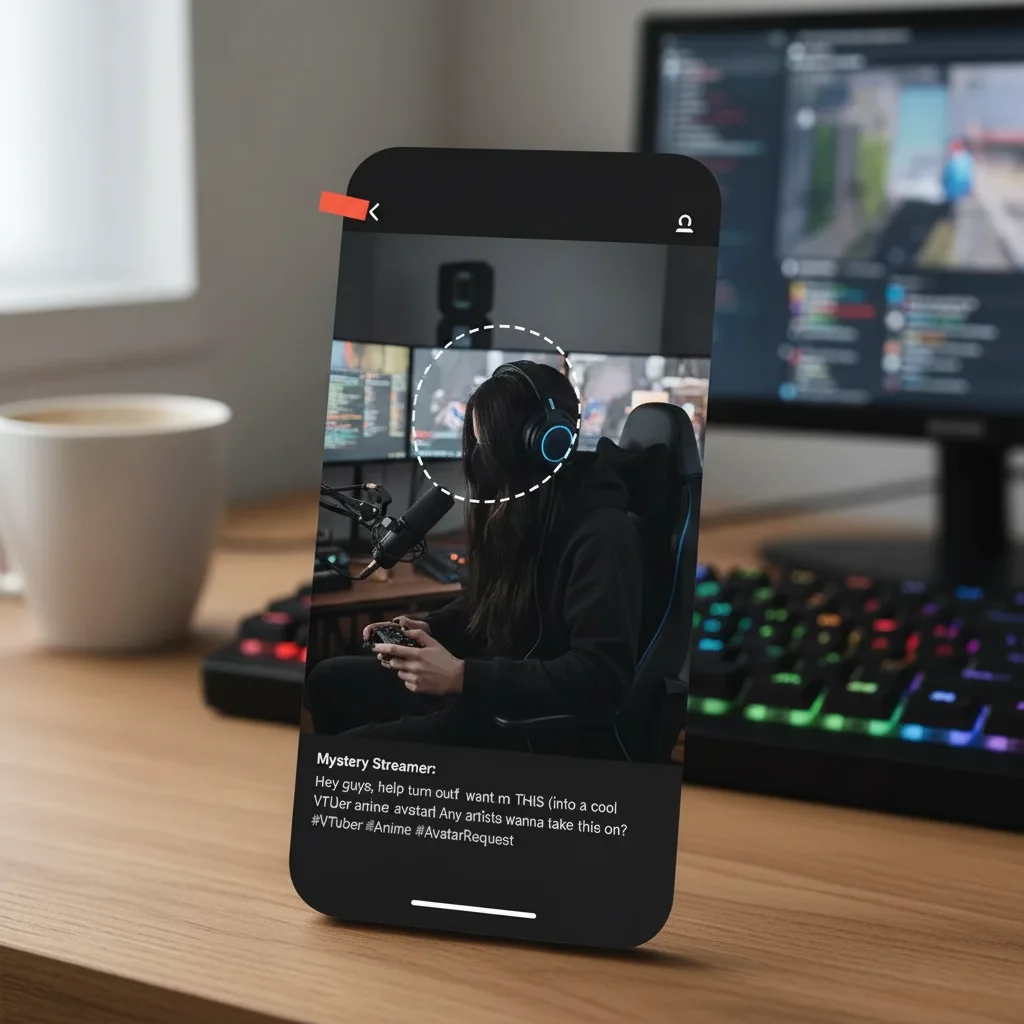 Result after Twitch Profile Photo Maker — Make a Twitch profile picture with AI in 30 seconds