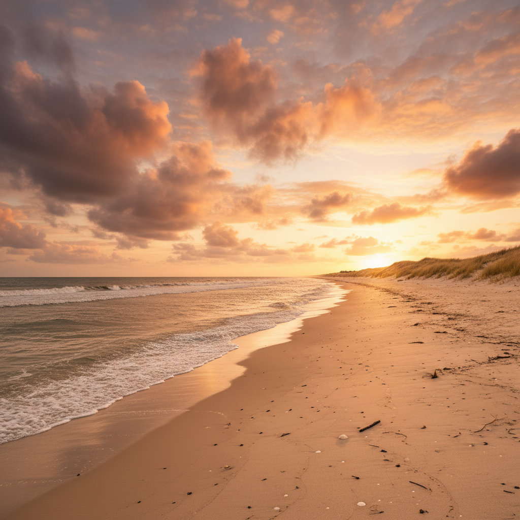 Same landscape with thick atmospheric fog