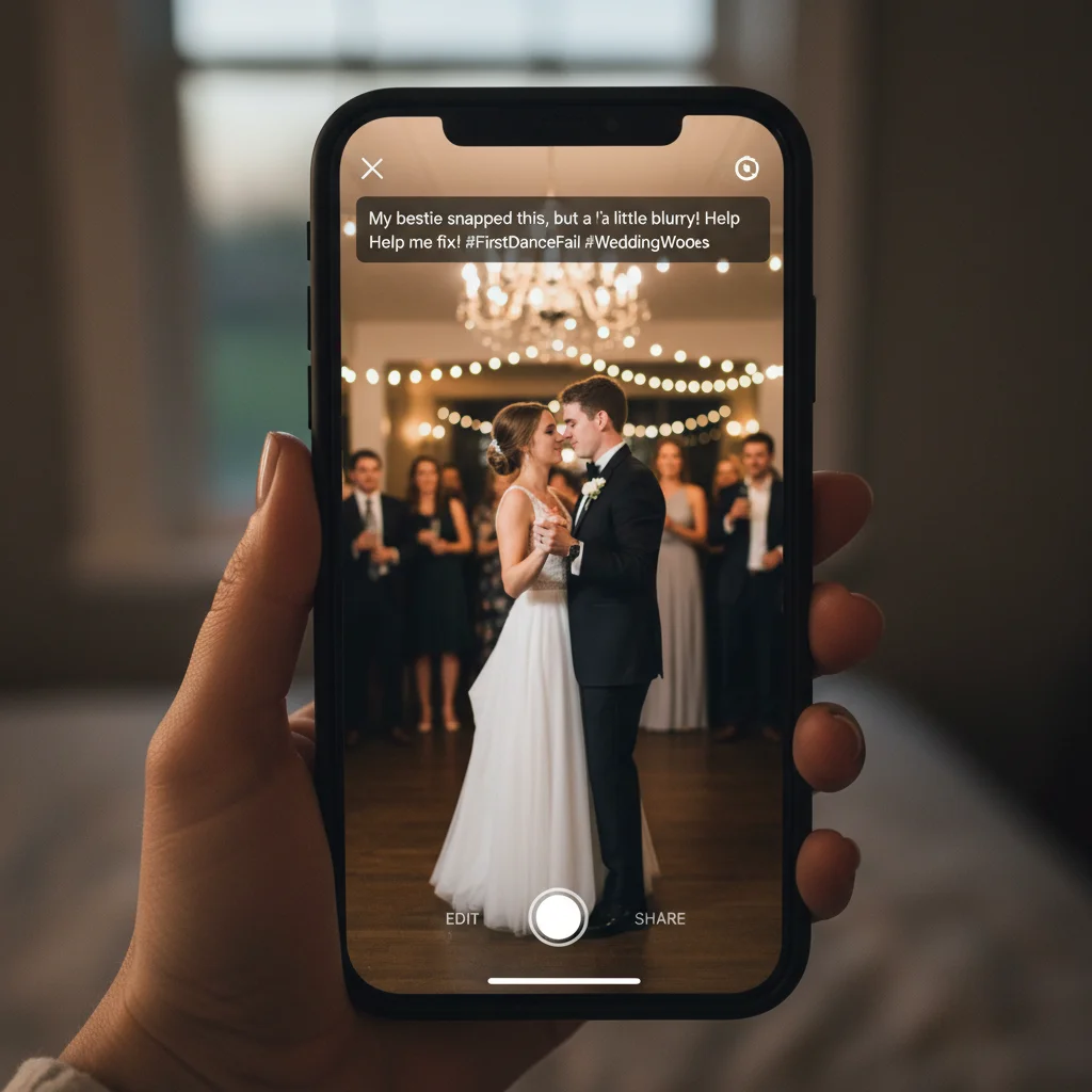 Original photo — Wedding Photo Fixer (before editing)