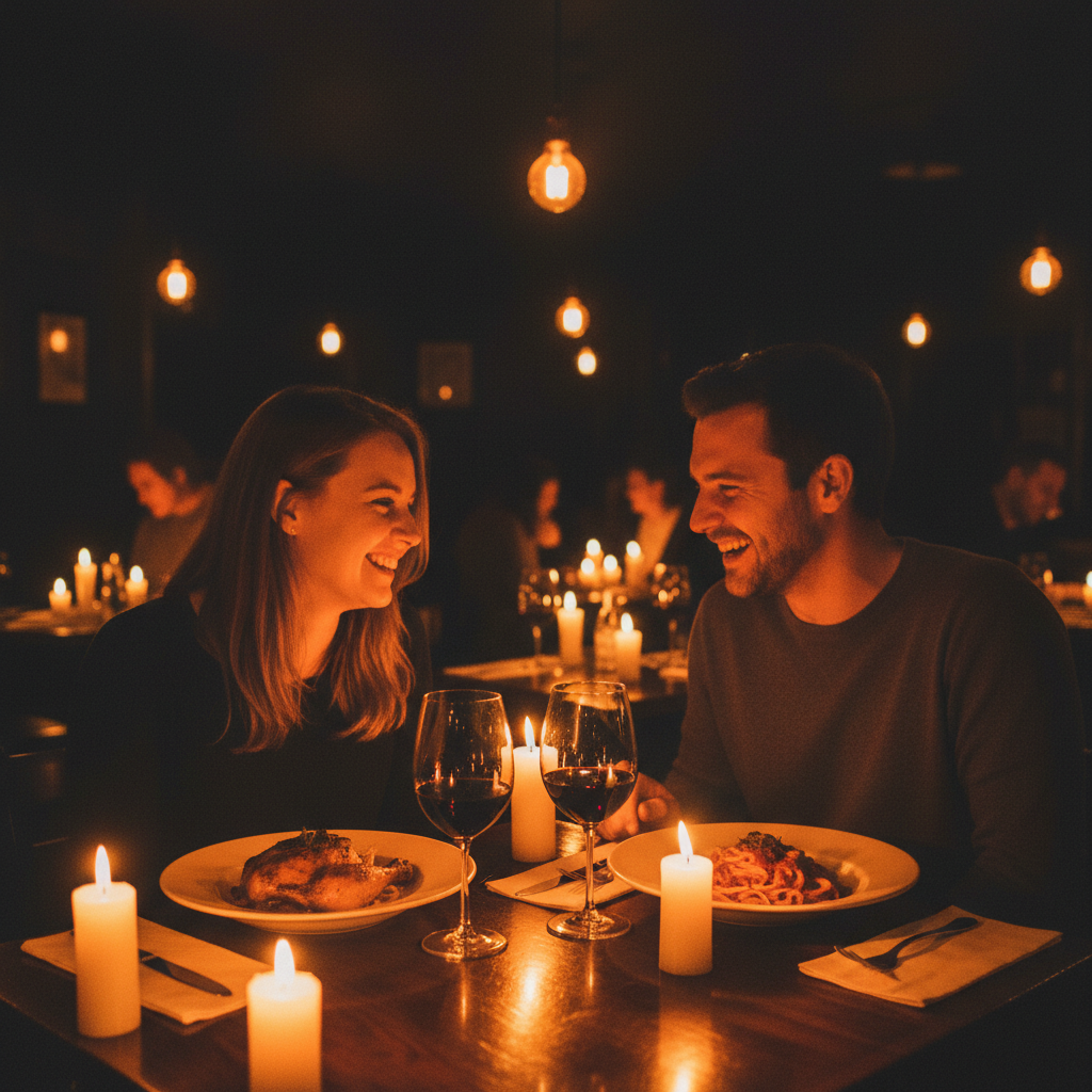 Photo with blue cool color cast