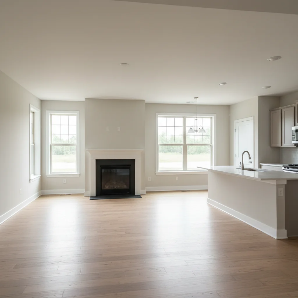 Kitchen counter with toaster, coffee maker, and scattered items