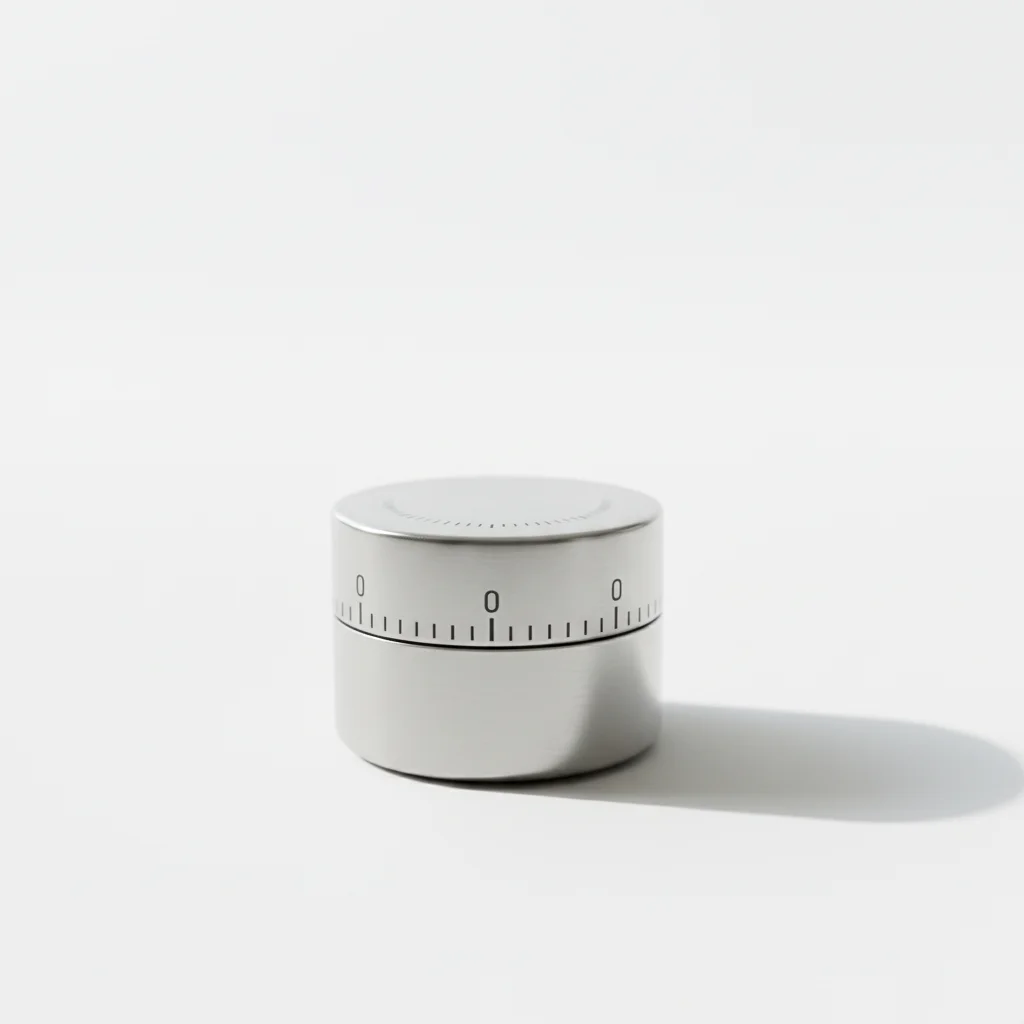 Same kitchen timer on pure white Amazon-compliant background