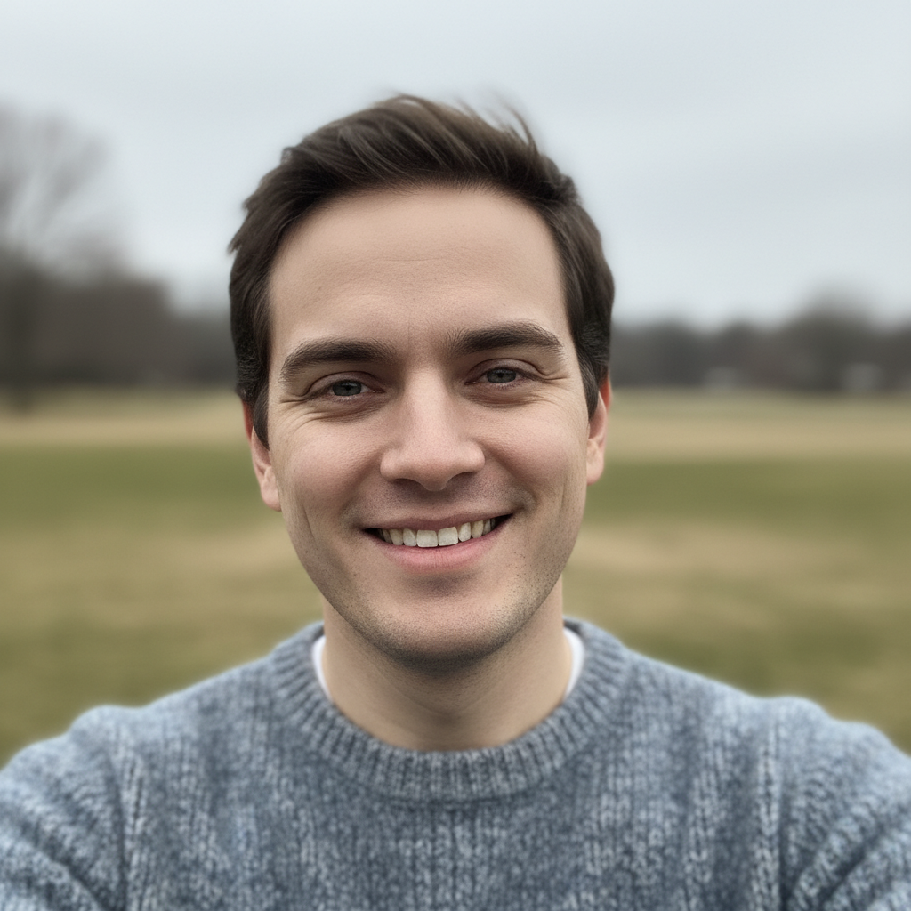 Good selfie portrait that looks slightly dull and soft