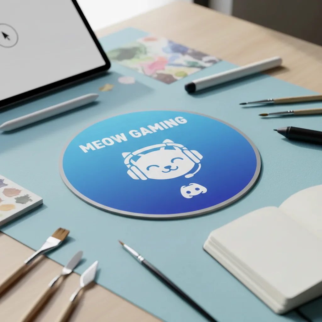 Photo after create server icon for discord with AI