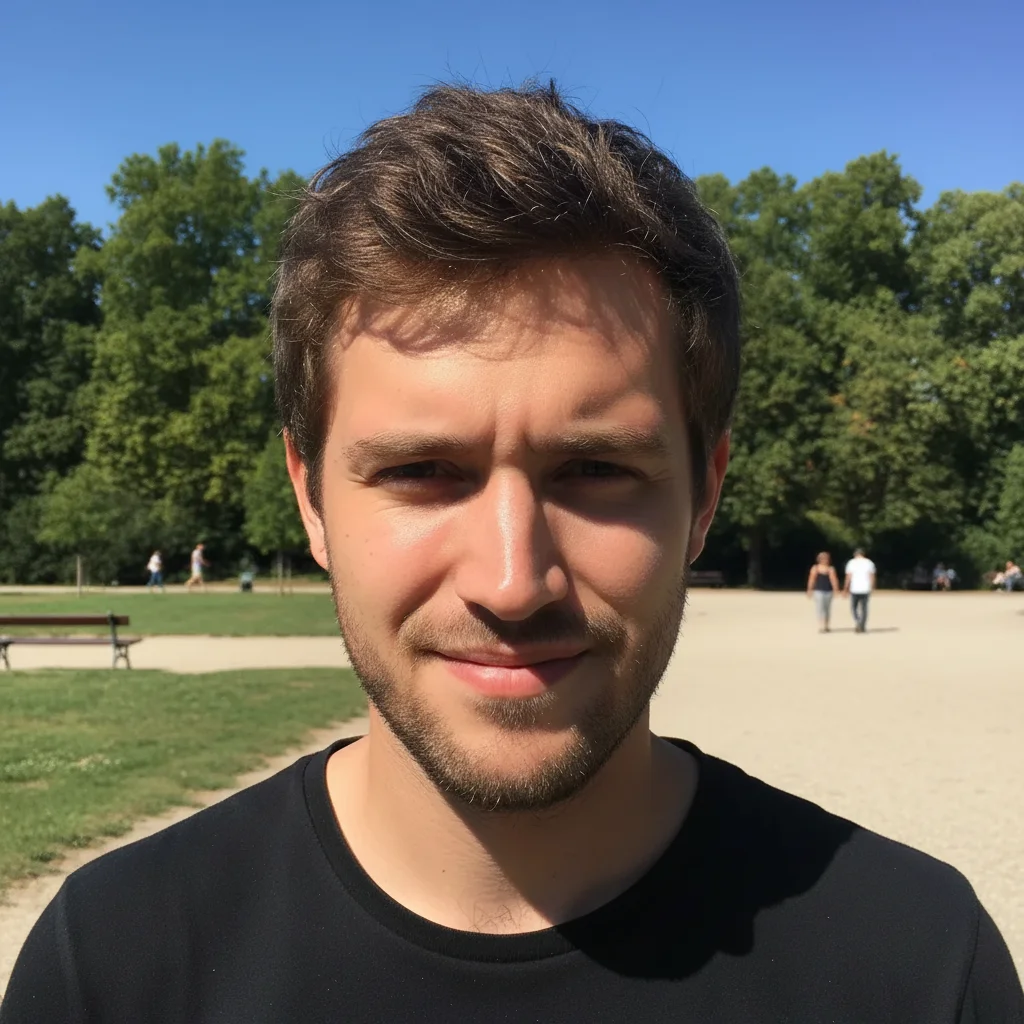 Same portrait with softened, balanced facial lighting