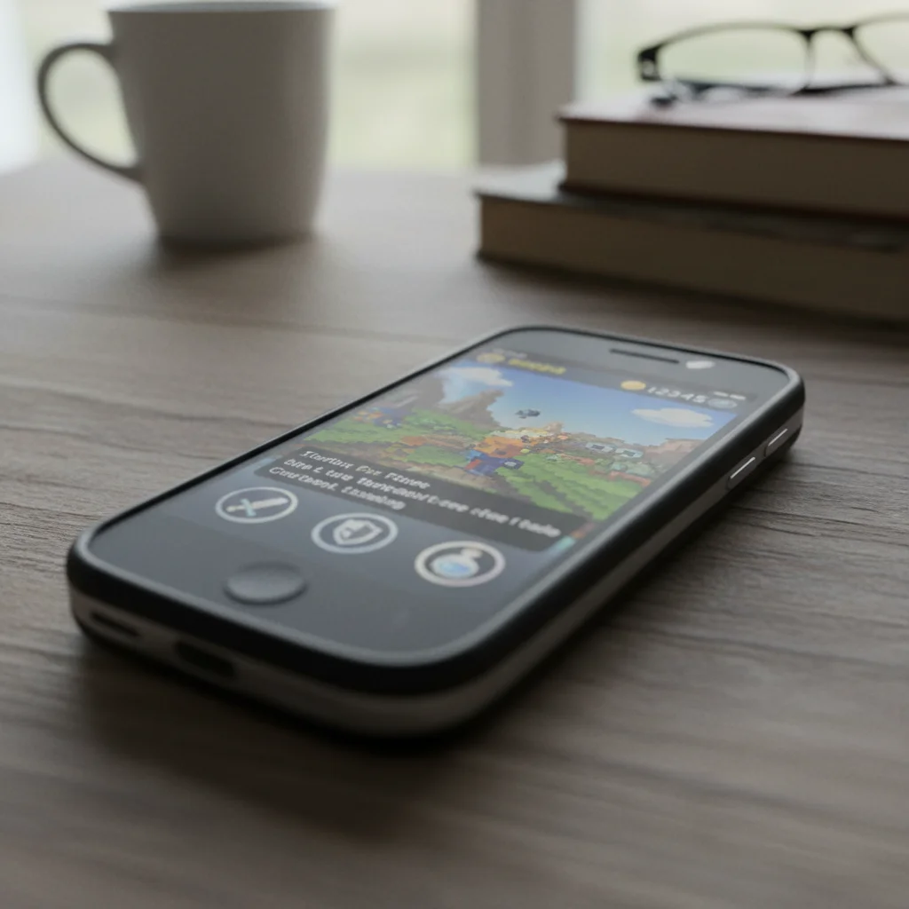 Blurry screenshot with hard-to-read text