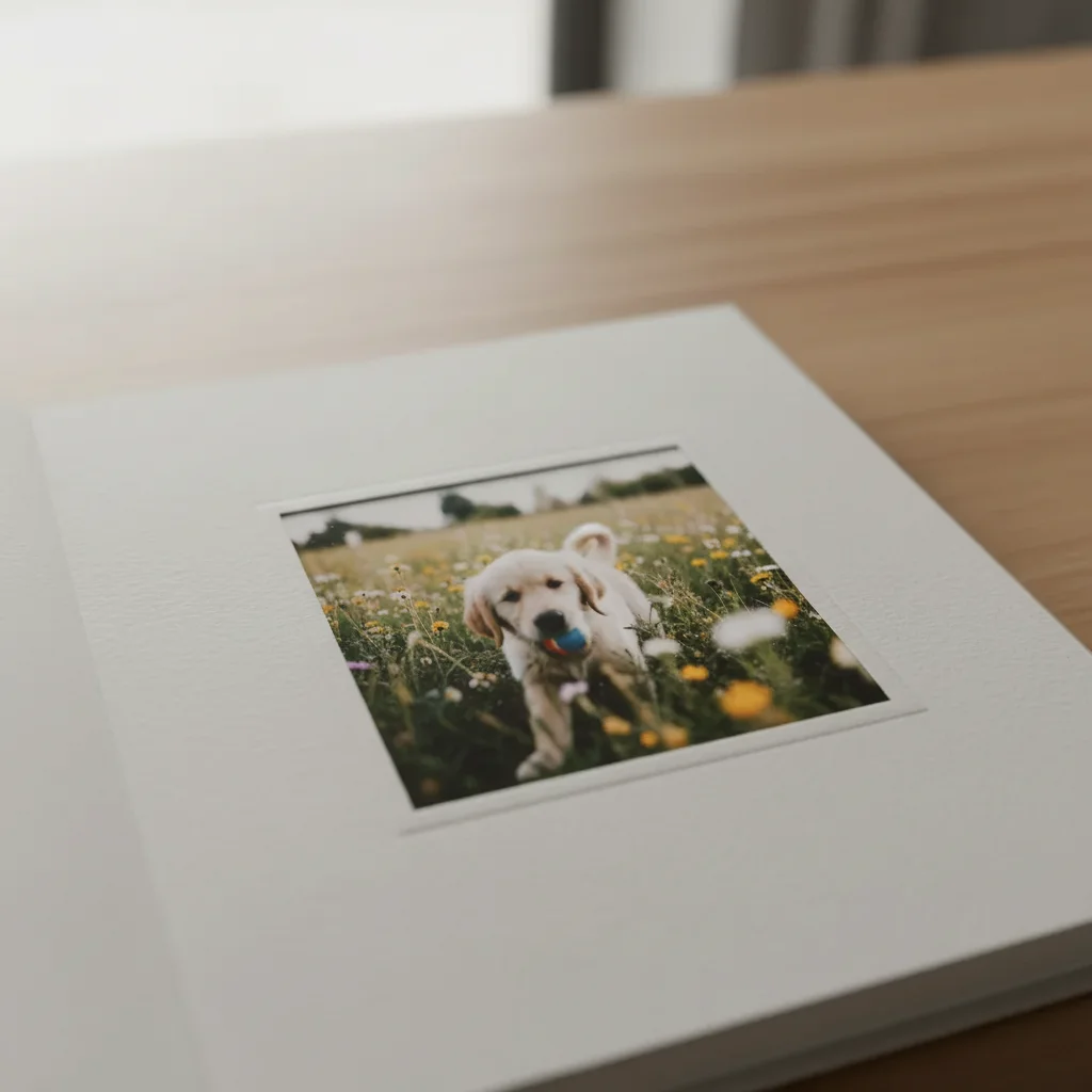 Same photo enhanced to high-resolution print quality