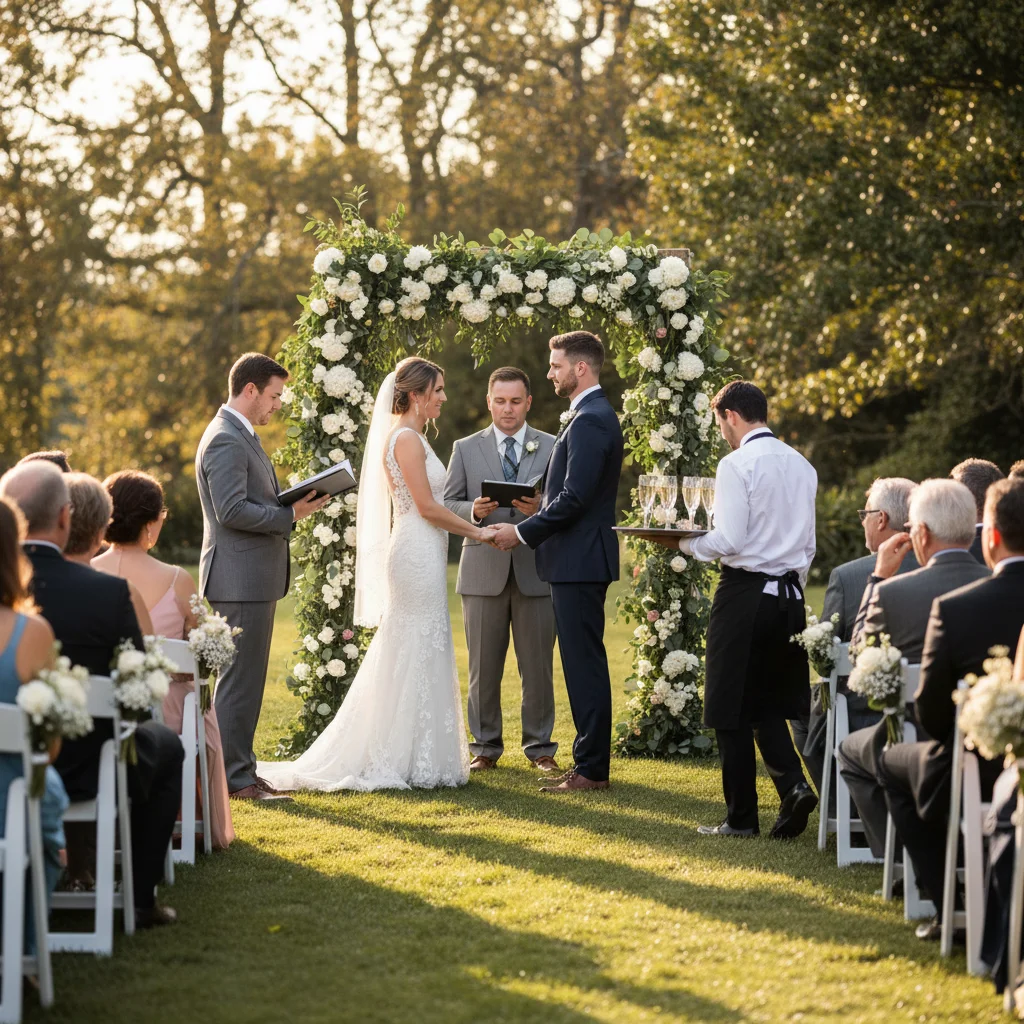 Dark event photo with faces in shadow