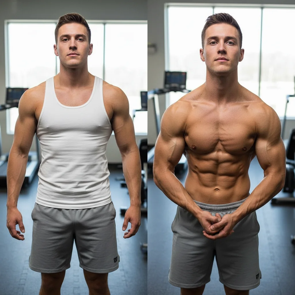 Transformation with inconsistent camera angles between before and after