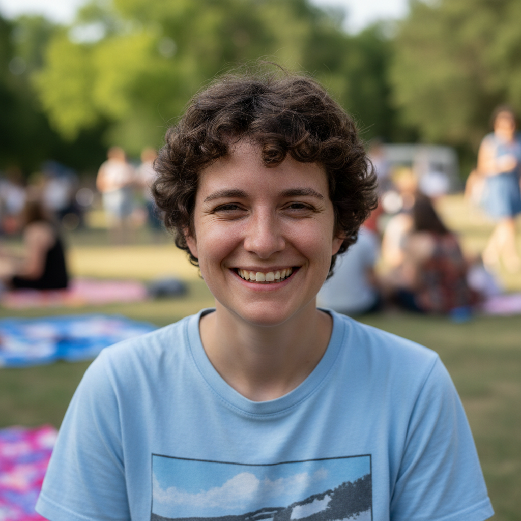 Photo with natural chin appearance