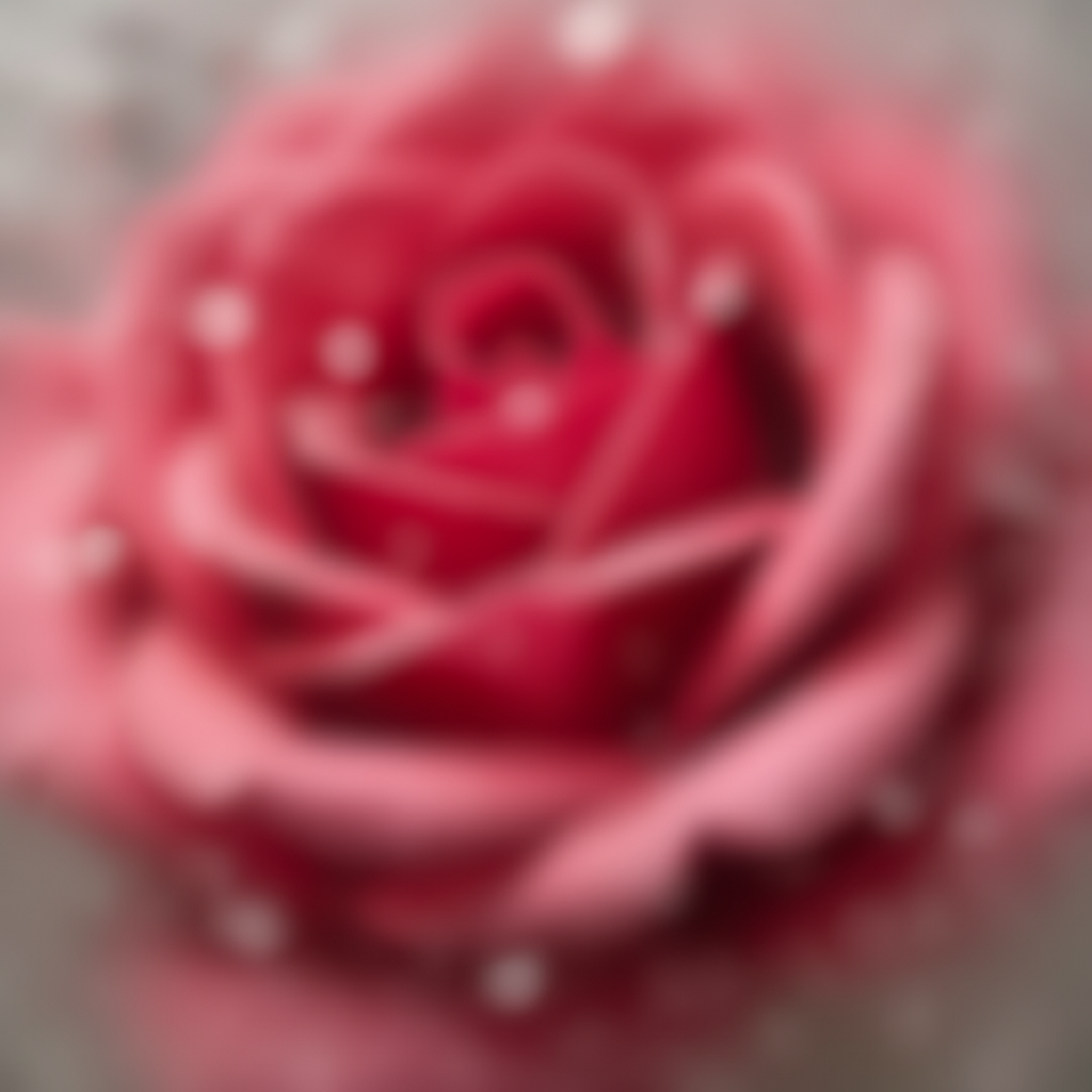 Soft blurry rose with no detail visible
