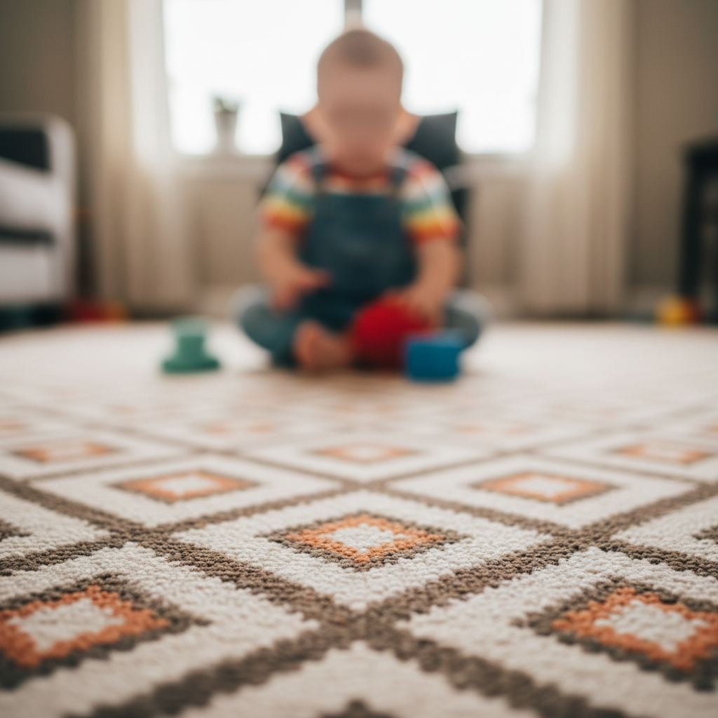 Photo of child who is completely soft and out of focus