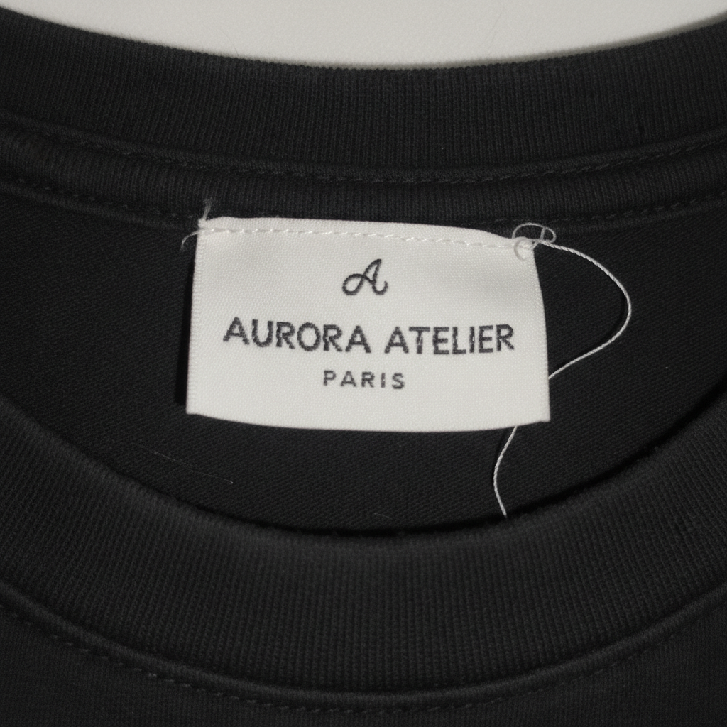 Crystal clear label with all text readable and no glare