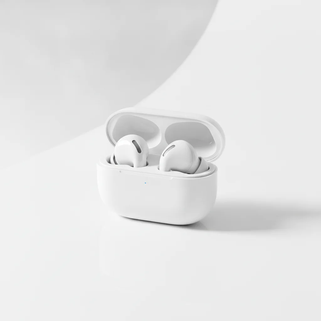 Clean product concept image with Grok watermark removed and white studio background fully restored