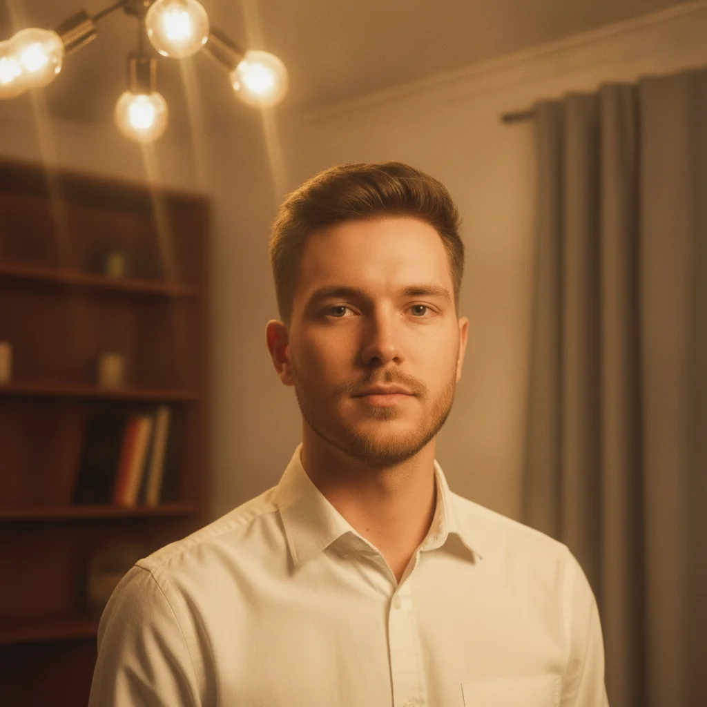 Same portrait with natural white balance and correct skin tones