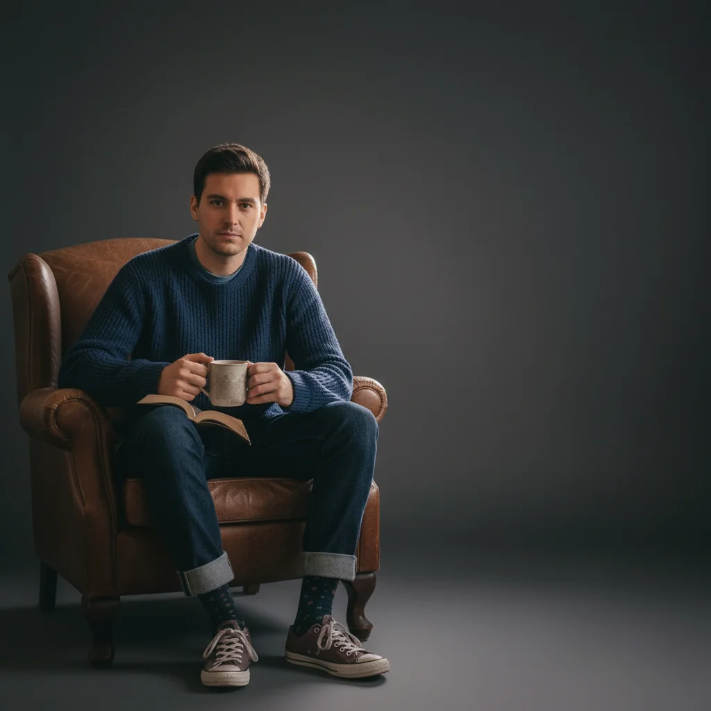 Same photo with soft, even professional lighting