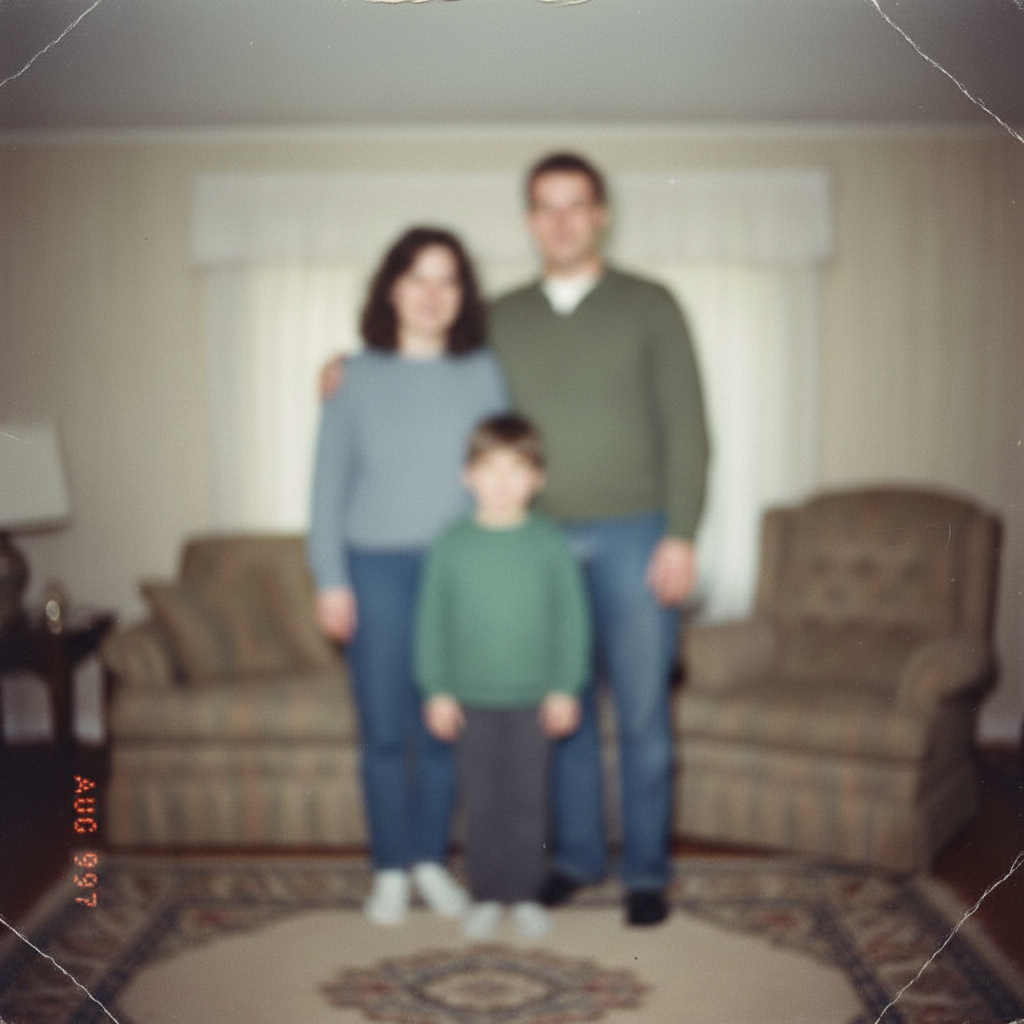 Same family photo with clear recognizable faces