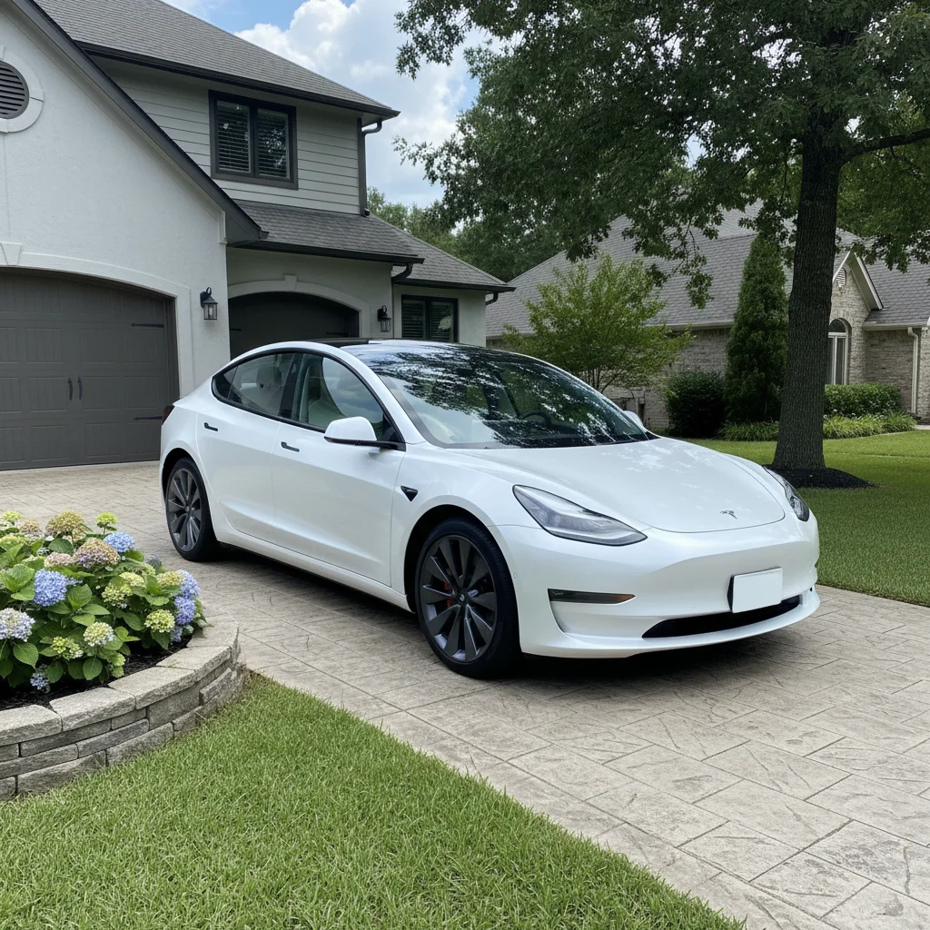 Original photo before add realistic crash damage to car photo