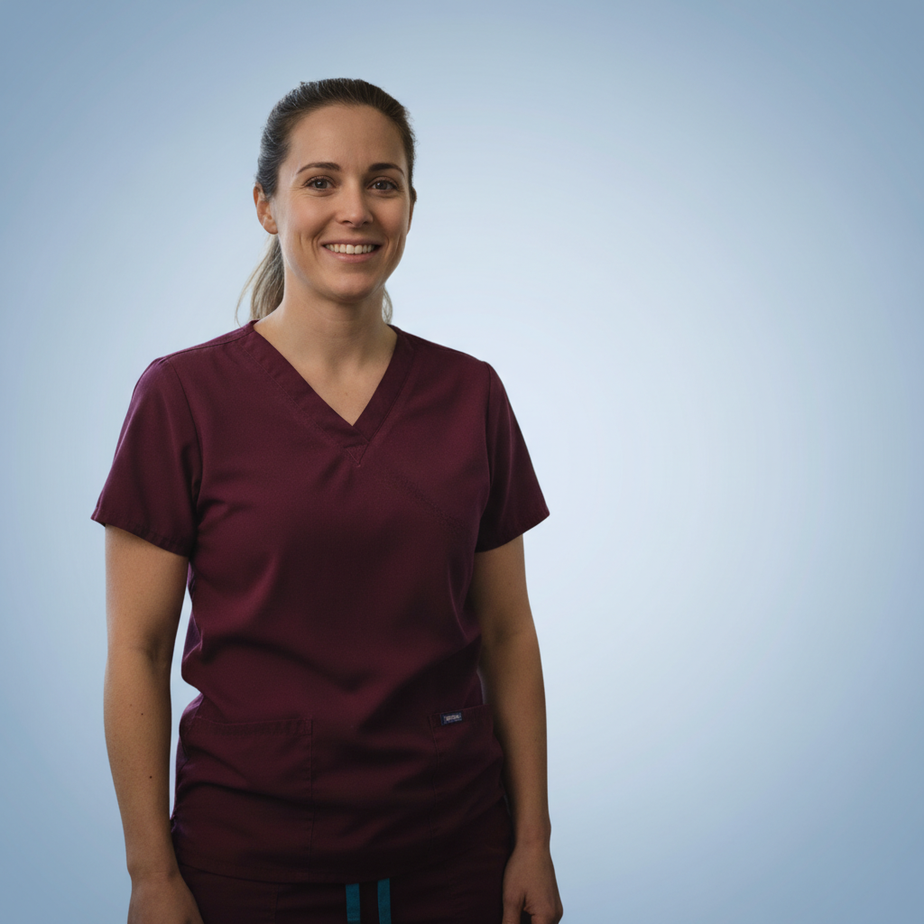 Refreshed professional headshot with clean backdrop