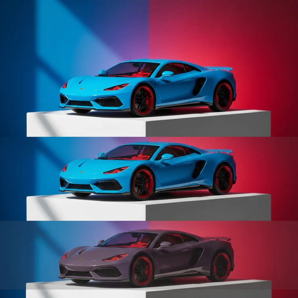 CMYK-adjusted product photo with print-friendly colors