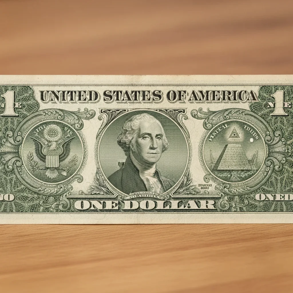 Photo after put a friend's face on a dollar bill with AI