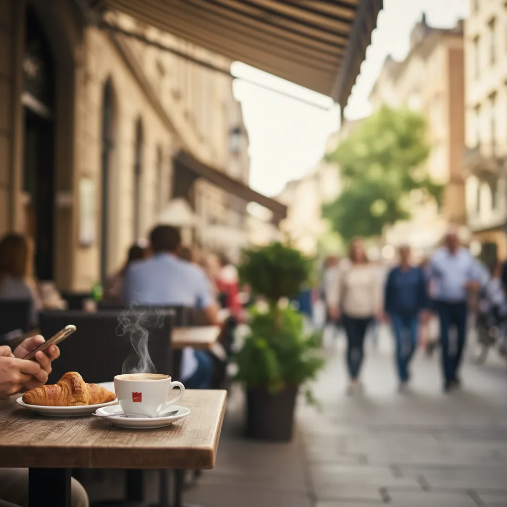 Family portrait with sharp, clear faces