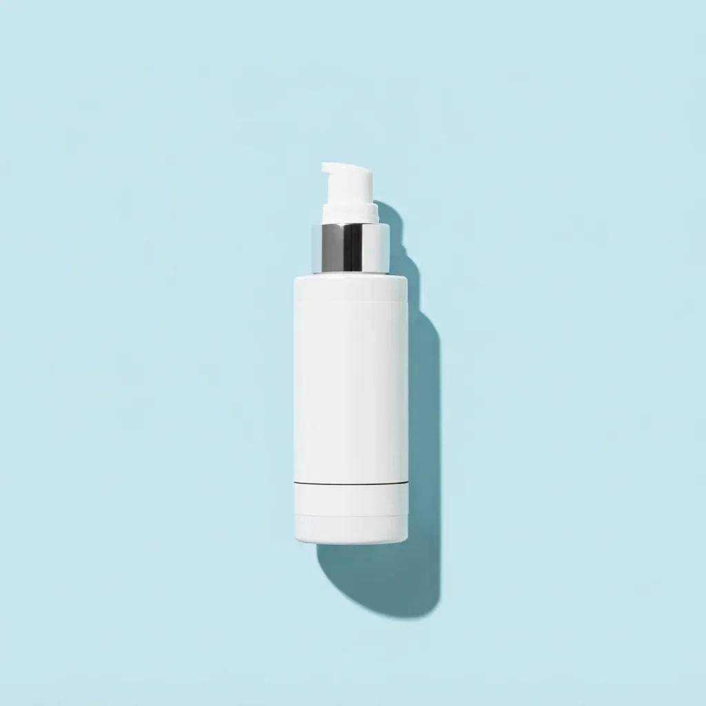 Same skincare graphic with the watermark removed and the pale blue background intact