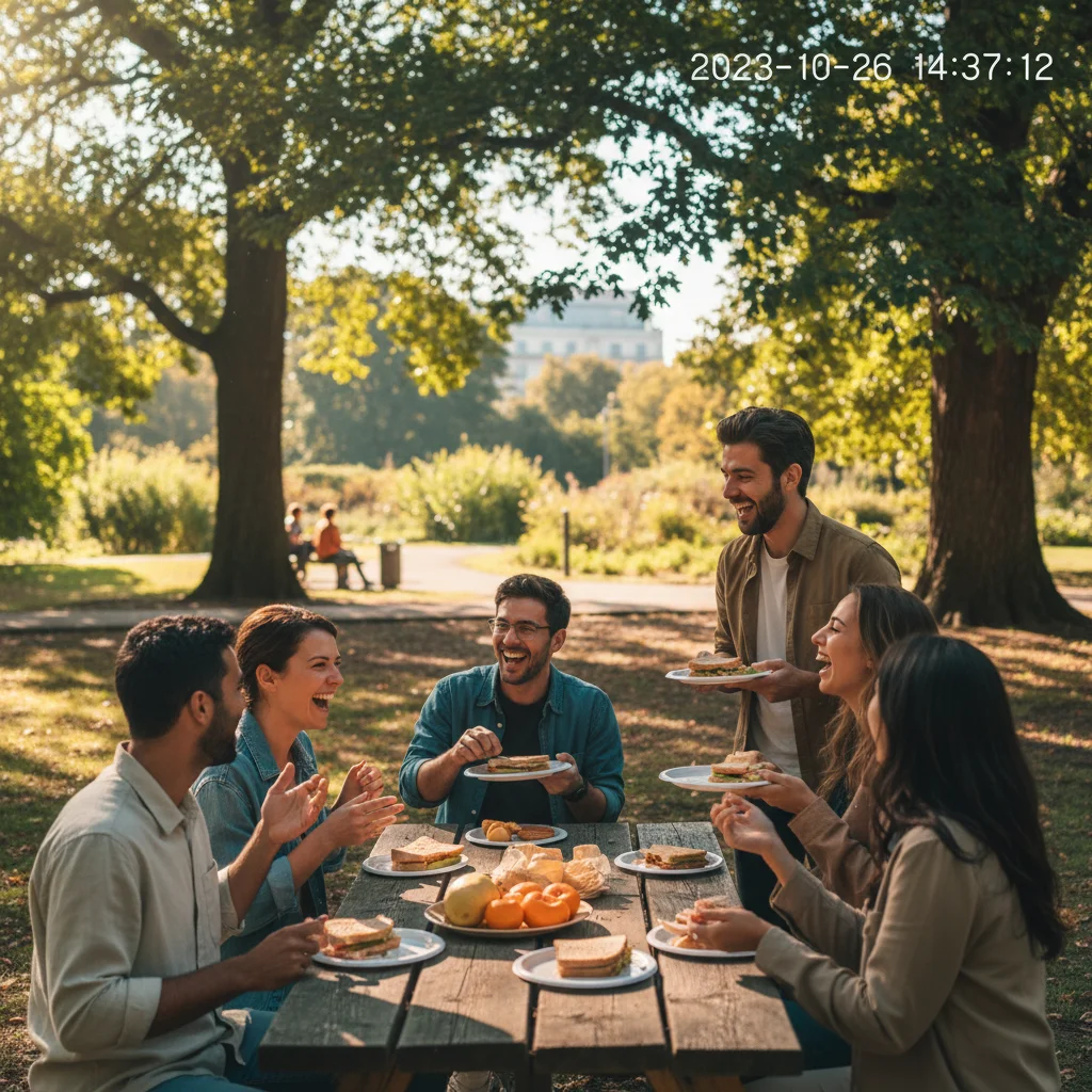 Family photo with date stamp visible