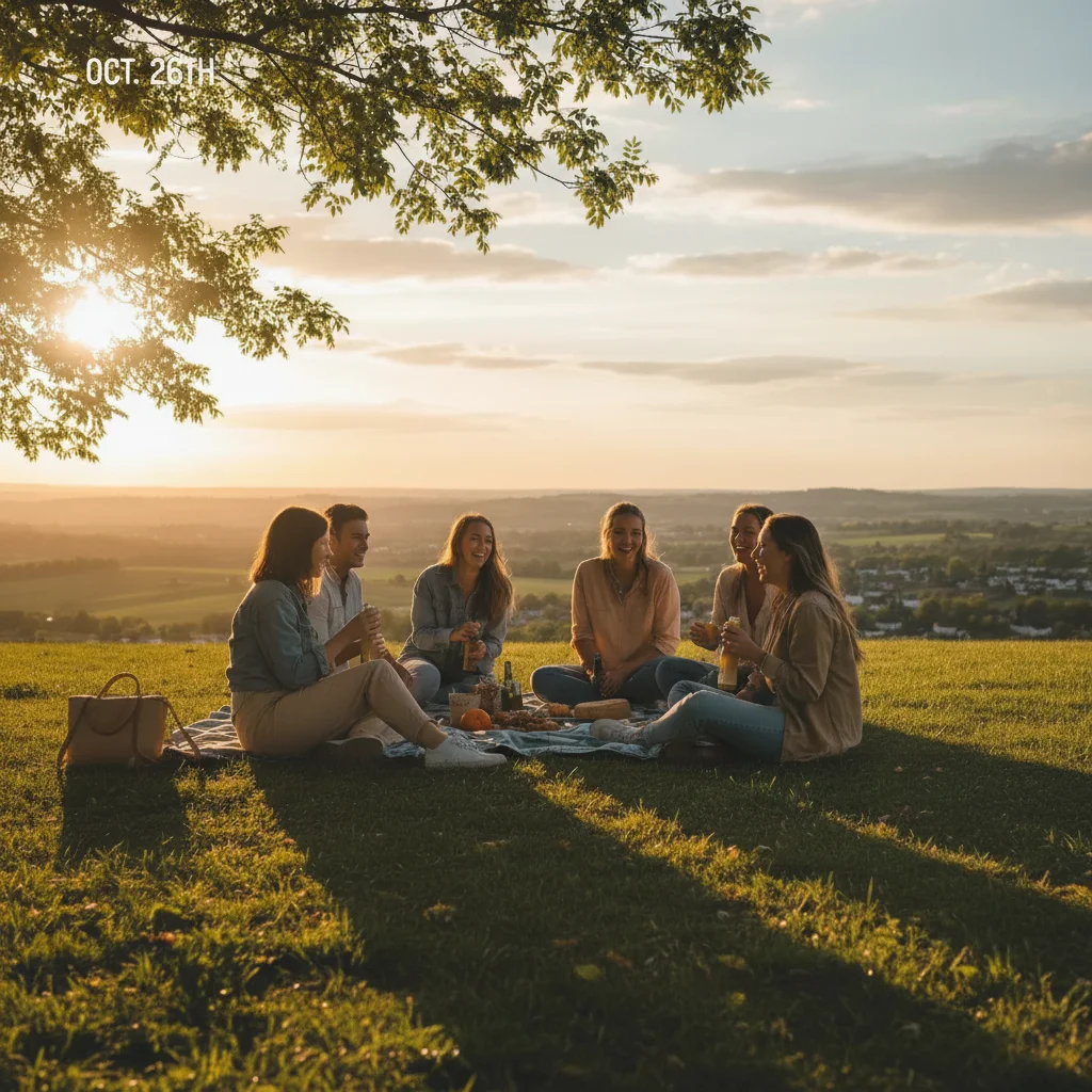 Timeless mountain landscape, date removed