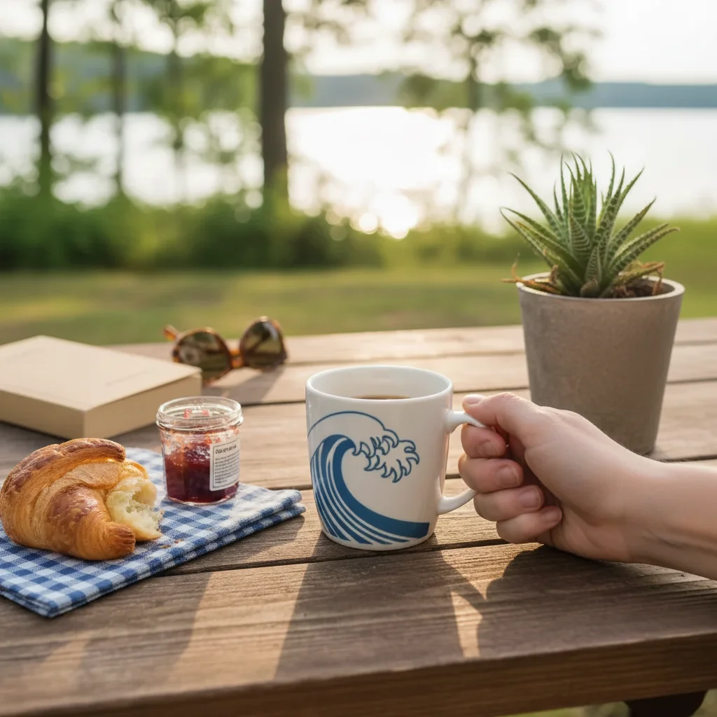 Clean selfie with stickers removed